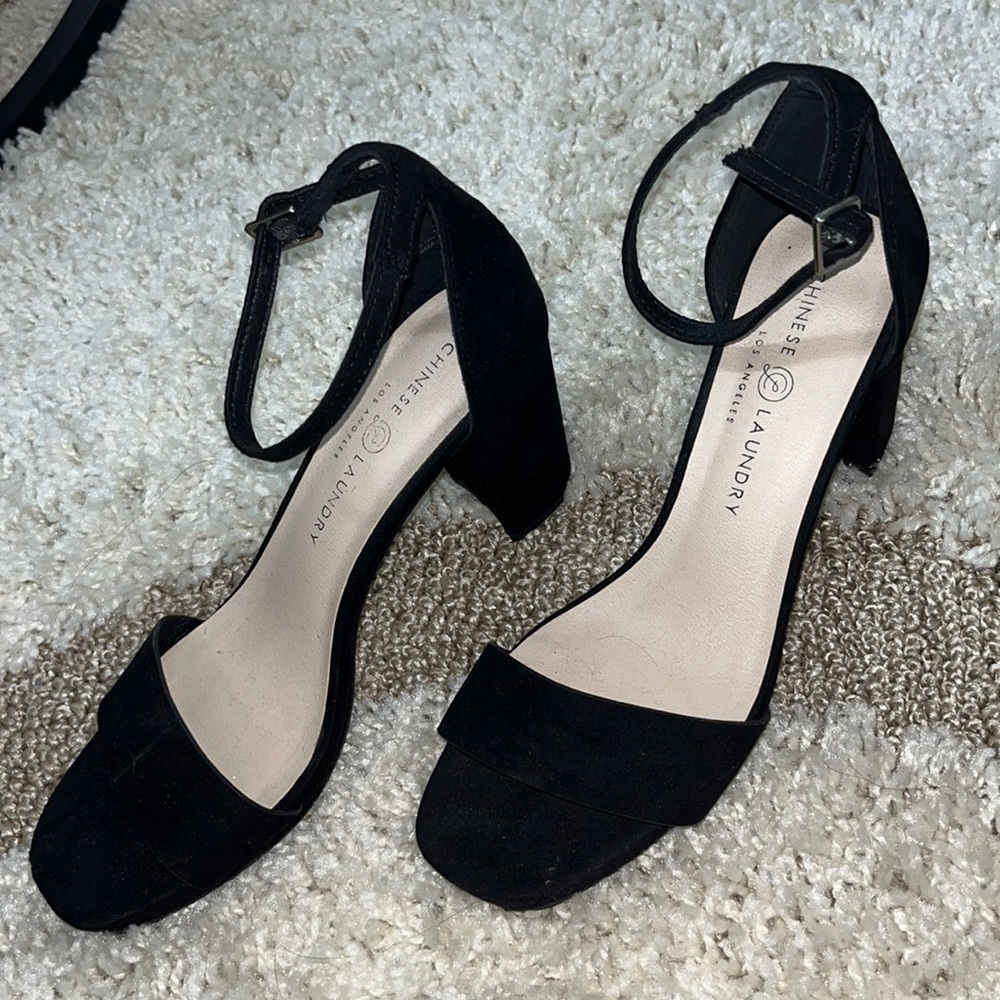 Chinese Laundry Velvet Heels
